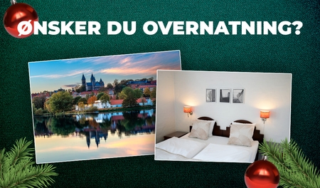 Overnatning på Golf Hotel Viborg til Julefrokost 