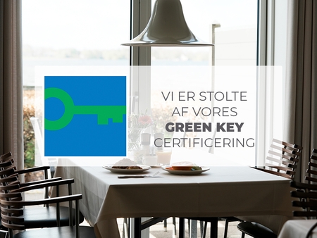 Golf Hotel Viborg er Green Key Certificeret (Turismens internationale miljømærke)