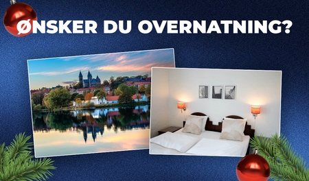 Overnatning på Golf Hotel Viborg til Julefrokost 